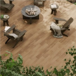 Carvalho Natural EXT 20x120 Retificado cx 2,00