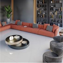 Santorini Bianco Lux 90x90 Retificado cx 2,40