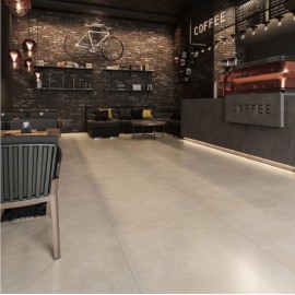 Tribeca Beige Satin 90x90 Retificado  cx 2,40