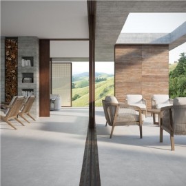 PORC RT 2,40 90X90 TRIBECA GREY SATIN BIANCOGRES